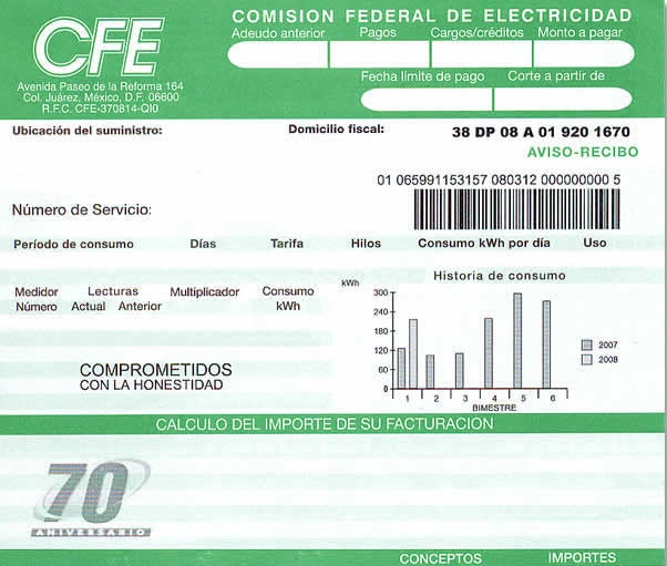 Presentar un comprobante de domicilio, puede ser cualquiera de los siguientes:
												<ul>
													<li> Recibo de luz </li>
					                                                                <li> Recibo de teléfono </li>
					                                                                <li> Rebibo de agua </li>
					                                                                
												</ul> <b> ORIGINAL Y COPIA </b>
					